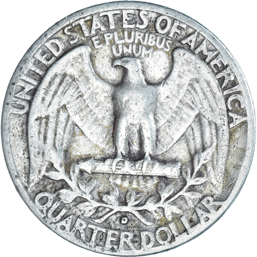 Monnaie, États-Unis, Washington Quarter, Quarter, 1953, U.S. Mint, Denver, TTB
