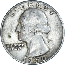 Coin, United States, Washington Quarter, Quarter, 1956, U.S. Mint, Philadelphia