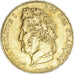 Moneda, Francia, Louis-Philippe, 20 Francs, 1833, Paris, MBC, Oro, KM:750.1