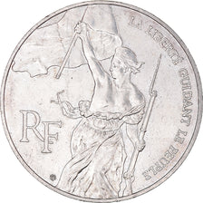 Coin, France, Liberté guidant le peuple, 100 Francs, 1993, AU(50-53), Silver