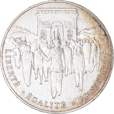 Monnaie, France, Libération de Paris, 100 Francs, 1994, SUP, Argent