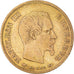 Münze, Frankreich, Napoleon III, 10 Francs, 1857, Paris, S+, Gold, KM:784.3