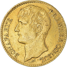 Monnaie, France, Napoleon I, 40 Francs, An XI, Paris, Sans olive, TTB, Or