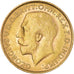 Moneda, Australia, George V, Sovereign, 1922, Perth, EBC, Oro, KM:29