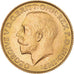 Coin, Great Britain, George V, Sovereign, 1925, MS(63), Gold, KM:820