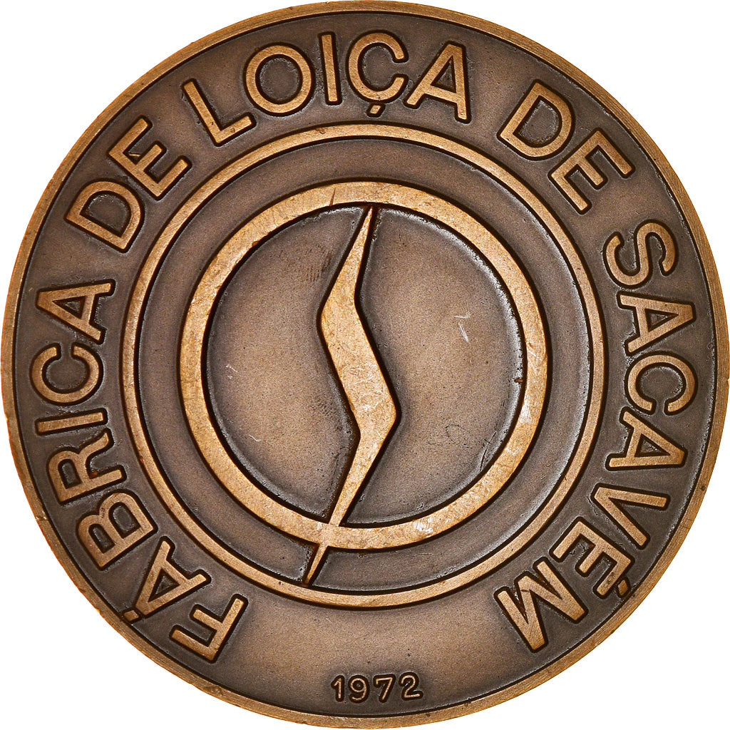 Portugal, Medal, Fabrica de Loiça de Sacavém, Indústria e comércio, 1972