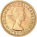Coin, Great Britain, Elizabeth II, Sovereign, 1965, MS(63), Gold, KM:908