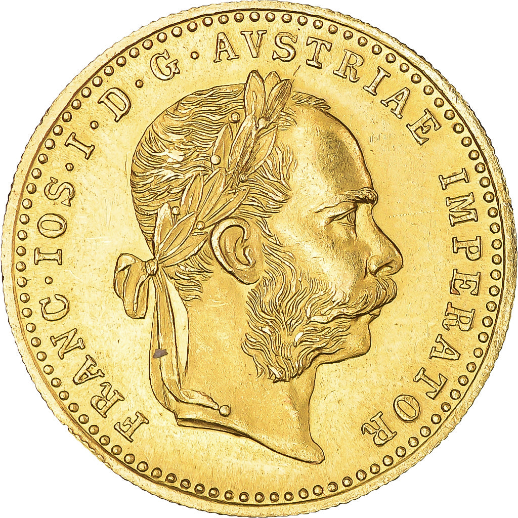 Coin, Austria, Franz Joseph I, Ducat, 1915, Restrike, MS(63), Gold, KM:2267