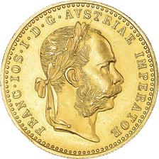 Coin, Austria, Franz Joseph I, Ducat, 1915, Restrike, MS(63), Gold, KM:2267