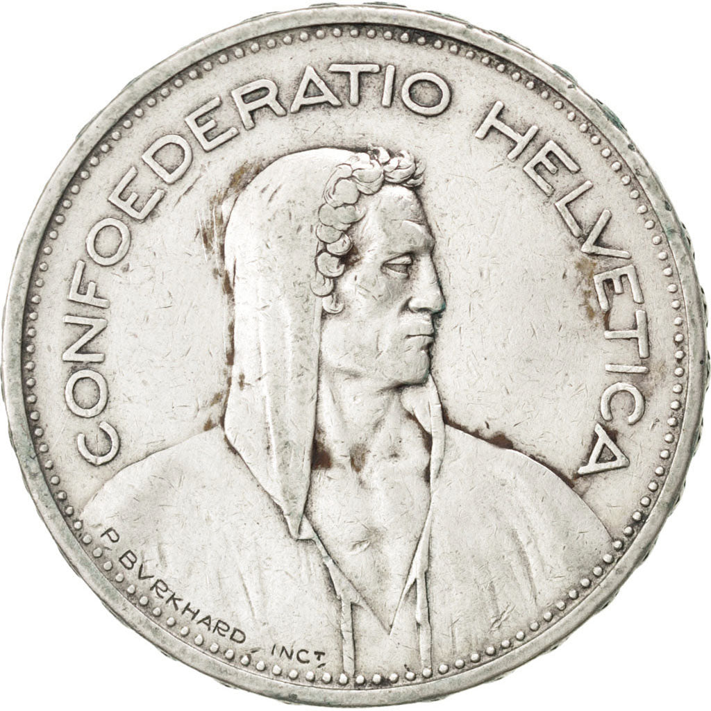 Monnaie, Suisse, 5 Francs, 1932, Bern, TTB, Argent, KM:40