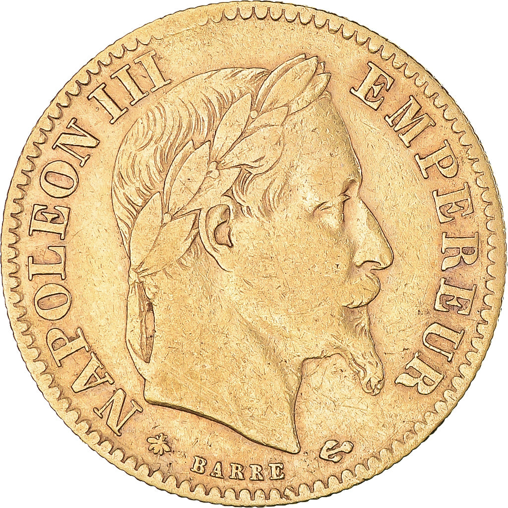 Monnaie, France, Napoleon III, 10 Francs, 1864, Paris, TTB, Or, Gadoury:1015