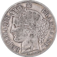 Monnaie, France, Cérès, 5 Francs, 1849, Paris, TB+, Argent, Gadoury:719
