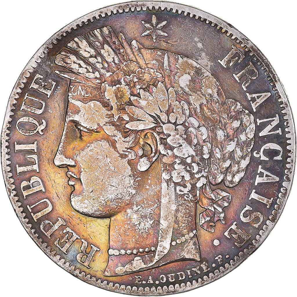 Monnaie, France, Cérès, 5 Francs, 1849, Paris, TB+, Argent, Gadoury:719