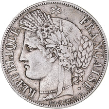 Coin, France, Cérès, 5 Francs, 1850, Paris, EF(40-45), Silver, KM:761.1