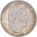 Monnaie, France, Louis-Philippe, 5 Francs, 1842, Strasbourg, TB+, Argent