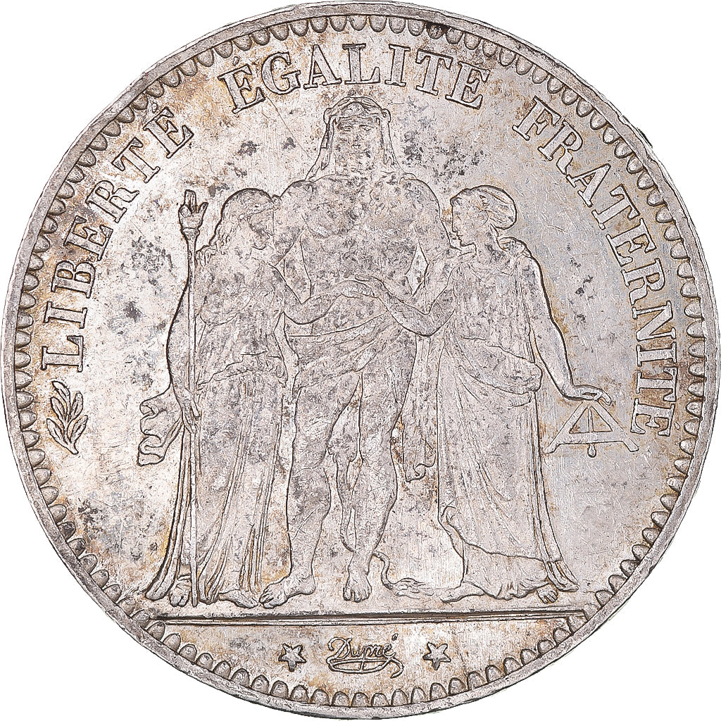 Monnaie, France, Hercule, 5 Francs, 1875, Paris, TTB+, Argent, Gadoury:745a
