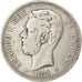 Spagna, Amadeao I, 5 Pesetas, 1871, MB+, Argento, KM:666