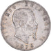 Monnaie, Italie, Vittorio Emanuele II, 5 Lire, 1876, Rome, TB+, Argent, KM:8.4
