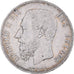 Coin, Belgium, Leopold II, 5 Francs, 5 Frank, 1867, Brussels, Point après F
