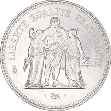 Moneta, Francia, Hercule, 50 Francs, 1975, Paris, SPL, Argento, KM:941.1
