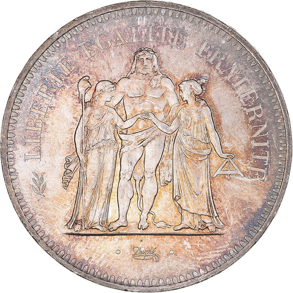 Monnaie, France, Hercule, 50 Francs, 1976, Paris, SPL, Argent, Gadoury:882
