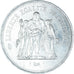 Coin, France, Hercule, 50 Francs, 1977, Paris, MS(63), Silver, KM:941.1