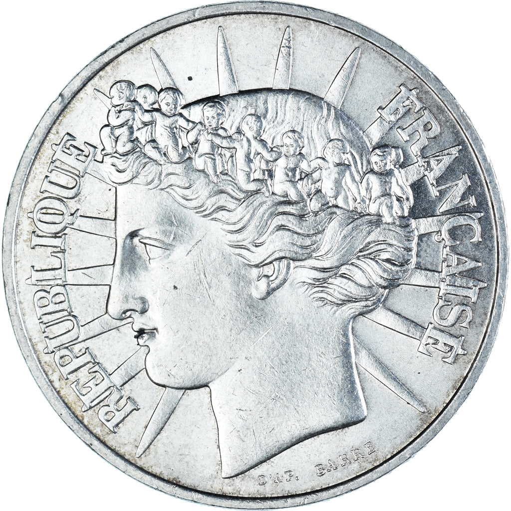 Coin, France, Fraternité, 100 Francs, 1988, MS(60-62), Silver, KM:966