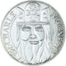 Coin, France, Charlemagne, 100 Francs, 1990, Paris, MS(60-62), Silver, KM:982