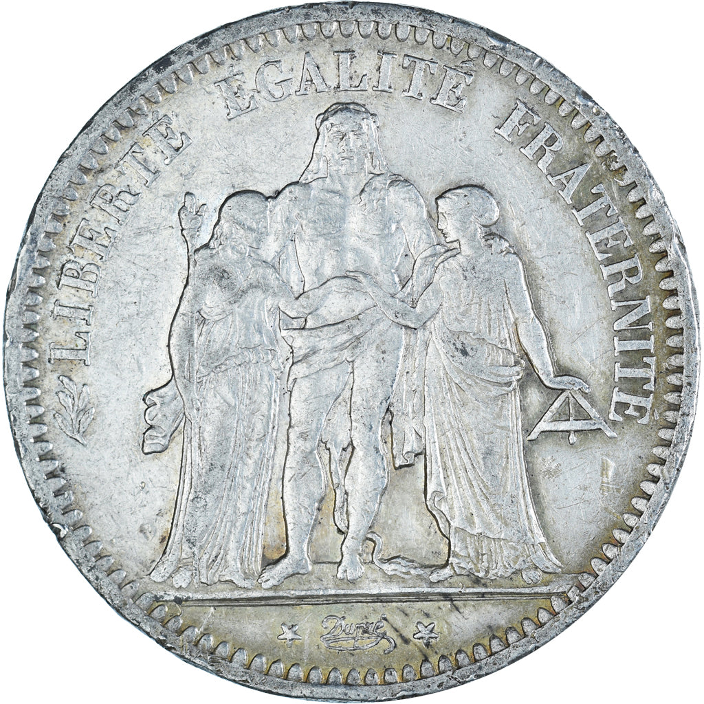 Coin, France, Hercule, 5 Francs, 1849, Paris, VF(30-35), Silver, KM:756.1