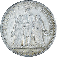 Coin, France, Hercule, 5 Francs, 1849, Paris, VF(30-35), Silver, KM:756.1