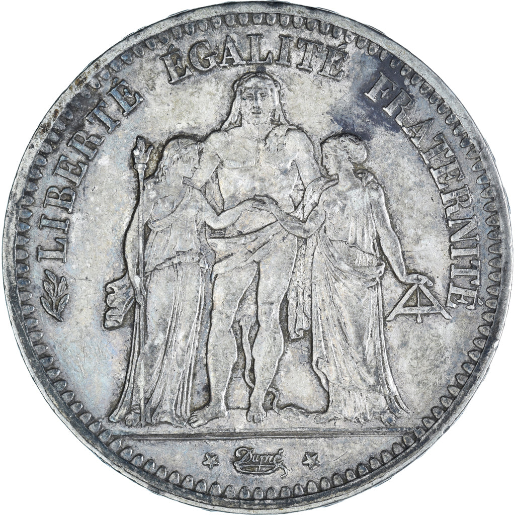 Münze, Frankreich, Hercule, 5 Francs, 1849, Paris, SS, Silber, KM:756.1