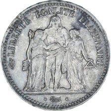Münze, Frankreich, Hercule, 5 Francs, 1849, Paris, SS, Silber, KM:756.1