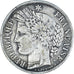 Moneta, Francia, Cérès, 5 Francs, 1850, Paris, MB, Argento, KM:761.1