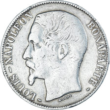 Coin, France, Napoléon III, 5 Francs, 1852, Paris, VF(20-25), Silver, KM:773.1