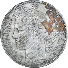 Coin, France, Cérès, 5 Francs, 1870, Paris, VF(30-35), Silver, KM:818.1