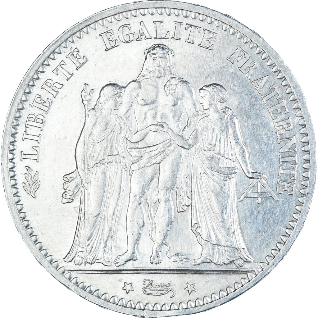 Coin, France, Hercule, 5 Francs, 1873, Paris, AU(55-58), Silver, KM:820.1