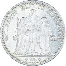 Coin, France, Hercule, 5 Francs, 1873, Paris, MS(60-62), Silver, KM:820.1