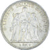 Coin, France, Hercule, 5 Francs, 1873, Paris, MS(63), Silver, KM:820.1