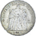 Coin, France, Hercule, 5 Francs, 1876, Paris, EF(40-45), Silver, KM:820.1