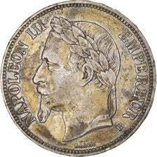 Coin, France, Napoléon III, 5 Francs, 1869, Strasbourg, VF(30-35), Silver