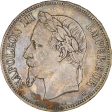 Coin, France, Napoléon III, 5 Francs, 1870, Strasbourg, VF(30-35), Silver