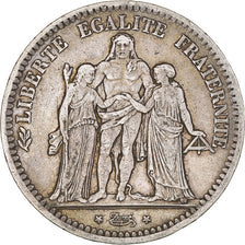 Coin, France, Hercule, 5 Francs, 1848, Strasbourg, VF(30-35), Silver, KM:756.2