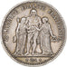 Coin, France, Hercule, 5 Francs, 1848, Strasbourg, VF(30-35), Silver, KM:756.2