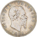 Moneta, Italia, Vittorio Emanuele II, 5 Lire, 1871, Milan, MB, Argento, KM:8.3