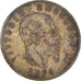 Moeda, Itália, Vittorio Emanuele II, 5 Lire, 1874, Milan, VF(30-35), Prata