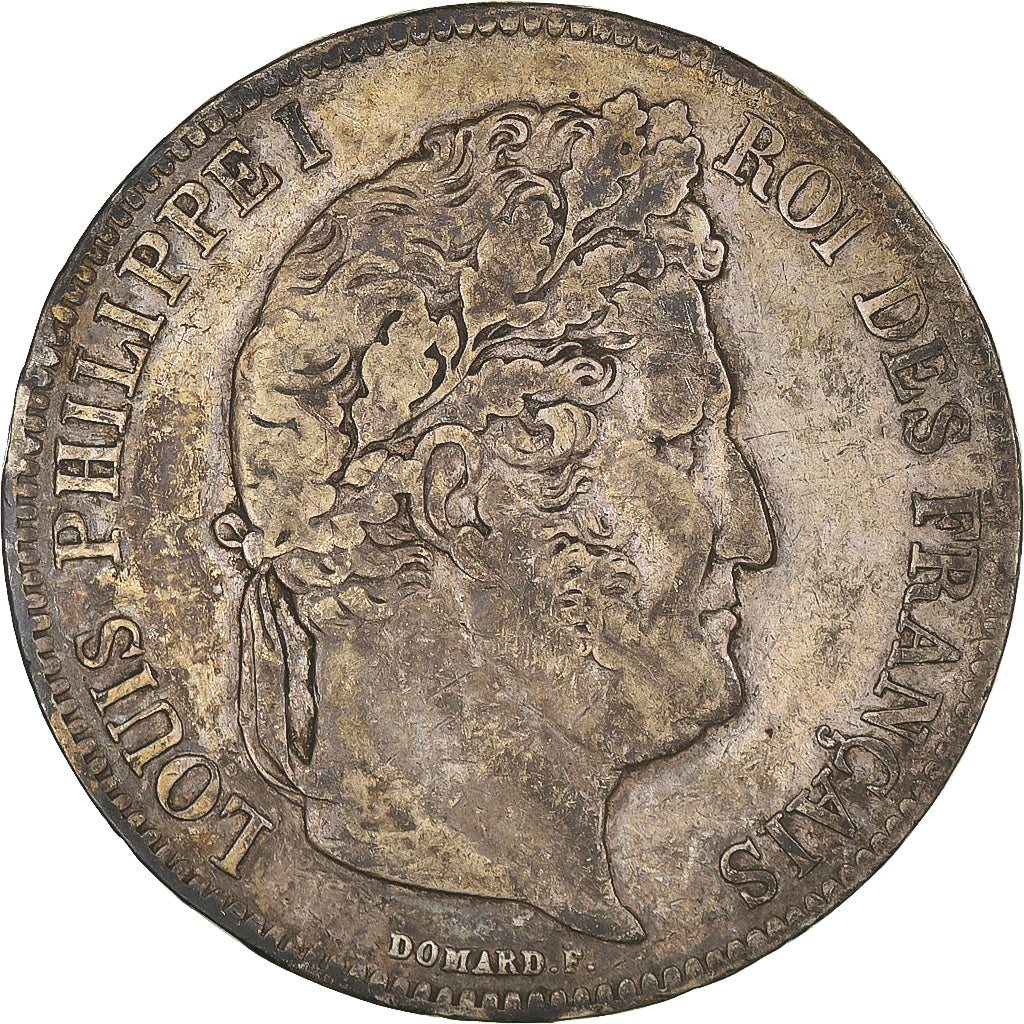 Monnaie, France, Louis-Philippe, 5 Francs, 1840, Bordeaux, TB, Argent