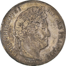 Monnaie, France, Louis-Philippe, 5 Francs, 1840, Bordeaux, TB, Argent