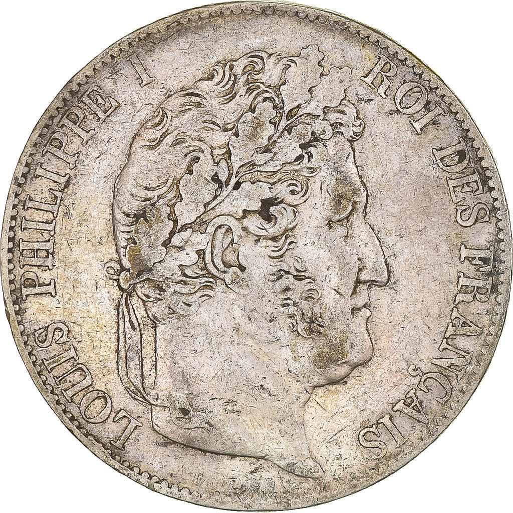 Monnaie, France, Louis-Philippe, 5 Francs, 1846, Bordeaux, TB+, Argent