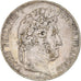 Monnaie, France, Louis-Philippe, 5 Francs, 1846, Bordeaux, TB+, Argent