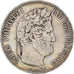 Coin, France, Louis-Philippe, 5 Francs, 1832, Perpignan, VF(20-25), Silver
